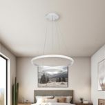 لوستر مدرن دو حلقه