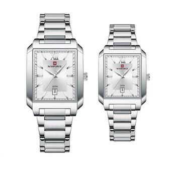 ست ساعت مچی عقربه‌ای  زنانه و مردانه نیوی فورس مدل NF9251SWS