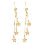 گوشواره طلا 18 عیار زنانه کد EA190