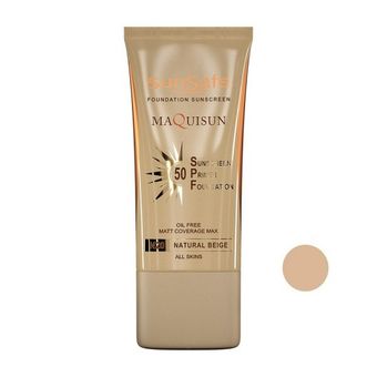 کرم ضد آفتاب رنگی سان سیف SPF50 مدل N20 محافظ UVA ،UVB مناسب انواع پوست حجم 40 میلی‌لیتر