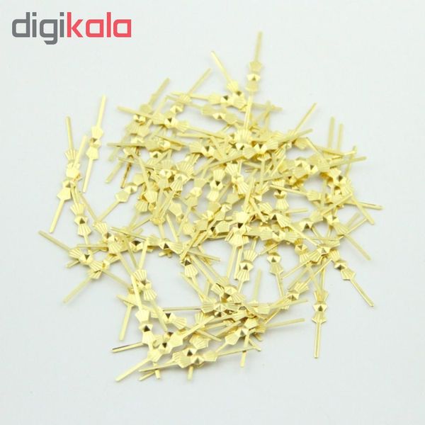 گیره لوستر طرح پاپیون مدل nik کد 9821 بسته 200 عددی