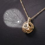 گردنبند زنانه مدل دوست دارم به صد زبان دنیا 120