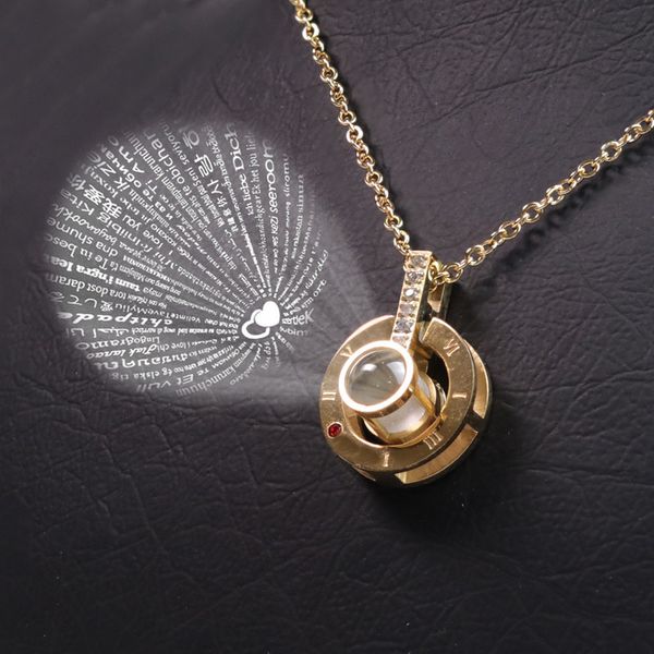 گردنبند زنانه مدل دوست دارم به صد زبان دنیا 120