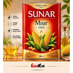 روغن ذرت سونار 18 لیتری Sunar