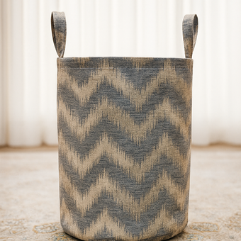 باکس اسباب بازی نظم دهنده طرح زیگ زاگ اتاق کودک کد 5413 (ارسال رایگان)