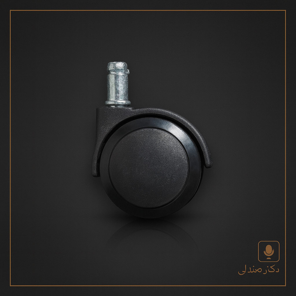 چرخ صندلی اداری مدل ساده طرح pvc پیمی+«ارسال سریع،یک سال ضمانت،3روز مهلت تست»
