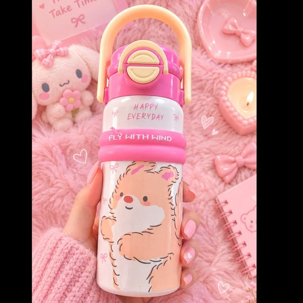 تراول ماگ اورجینال طرح حیوانات Happy EveryDay