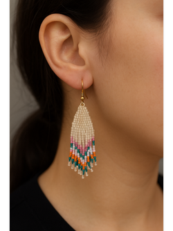 گوشواره مهره‌ای بوهو زنانه