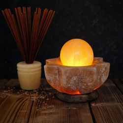 آباژور سنگ نمک کاسه دار k10