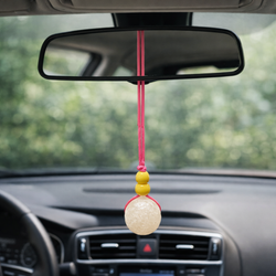 آویز سنگ نمک طبیعی گوی دار مخصوص خودرو