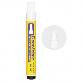 ماژیک پارچه دکو فابریک سفید