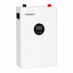 باتری لیتیوم آهن فسفات 5 کیلووات دیواری برند GROWATT مدل Hope 5.0LW-B1