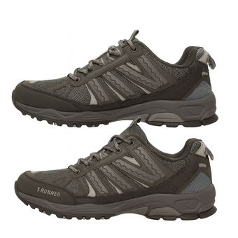 کفش ورزشی مردانه I-RUNNER ترکینگ ضدآب I-RUNNER Hiking Shoes A2110