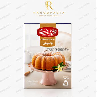 پودر کیک وانیل 500 گرم قدس رضوی