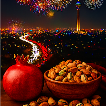 آجیل‌ شب‌ یلدا ممتاز (250 گرم)