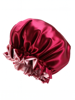 کلاه خواب ساتن دو رو و دو رنگ