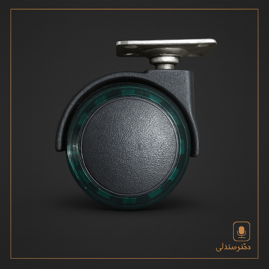 چرخ صندلی و ترولی صفحه دار مدل ژله ای ویژه(1سال ضمانت دکتر صندلی،ارسال سریع،3روز مهلت تست)