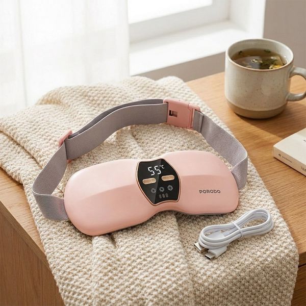 🔵 ماساژور و گرمکن قادگی پورودو 🌸 Porodo Cordless Heat Wave Massage Pad
