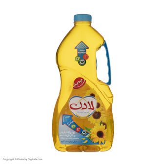 روغن مایع آفتابگردان حاوی ویتامین دی و ای لادن - 1.8 لیتر