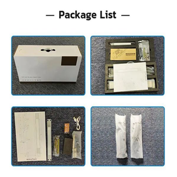 قفل هوشمند اکسل مدل EX-824 مجموعه دو عددی