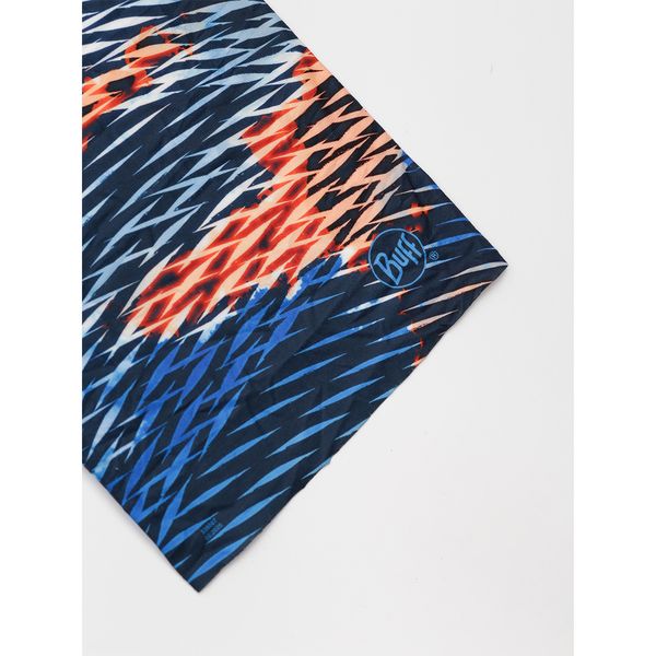 دستمال سر و گردن باف مدل Veneer Blue