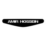 برچسب لایت بار دسته پلی استیشن 4 ونسونی طرح AMIR HOSSEIN