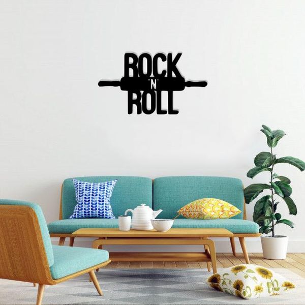 دیوارکوب ماهوت طرح Rock N Roll