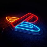 چراغ نئونی دیواری طرح پلی استیشن