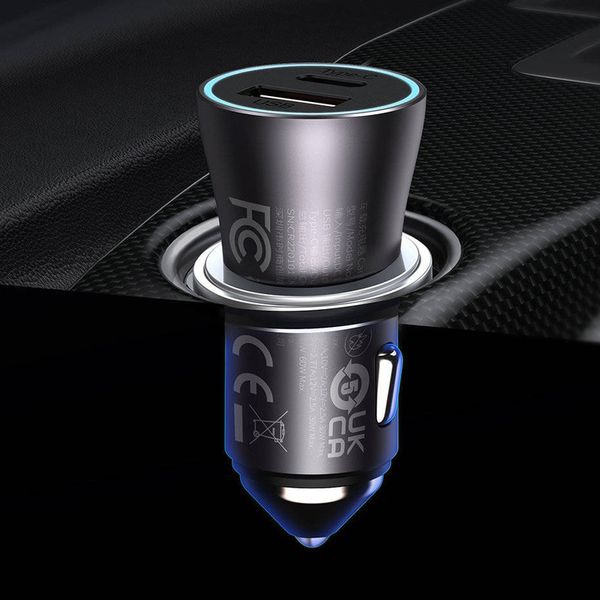 شارژر فندکی باسئوس مدل CGJM000113-60W