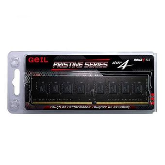 رم کامپیوتر گیل تک کاناله مدل Pristine فرکانس 2400 مگاهرتز DDR4 تایمینگ CL17 حافظه 4 گیگابایت