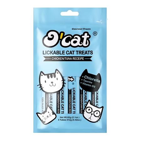 بستنی گربه O'CAT lickable cat treat / O'CAT