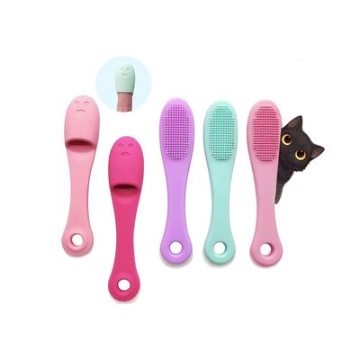 مسواک انگشتی گربه / Finger toothbrush