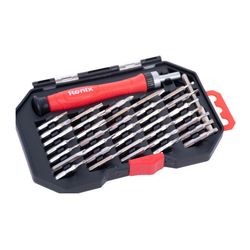 پیچ گوشتی جغجغه ای ساعتی رونیکس مدل RH-2719 بسته 37 عددی