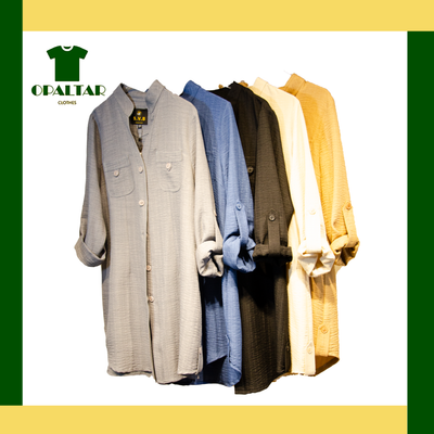 مانتو ساده مجلسی یقه گرد