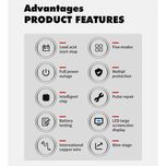 شارژر و تستر باتری خودرو 15 آمپر مدل  rj-c121501a