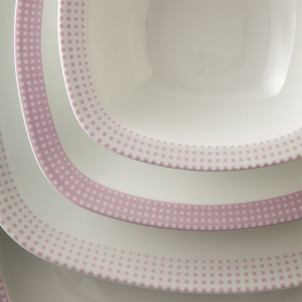 سرویس غذاخوری 27 پارچه 6 نفره چینی زرین ایران مدل Mon Belan