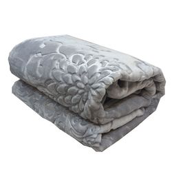 پتو گلبافت مدل گل برجسته سایز 220×240 سانتیمتر