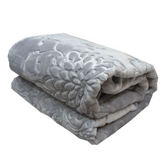 پتو گلبافت مدل گل برجسته سایز 220×240 سانتیمتر