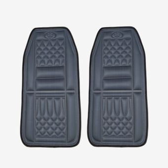پشتی طبی صندلی خودرو مدل عرقگیر کد L330 طرح Diamondمجموعه 2 عددی