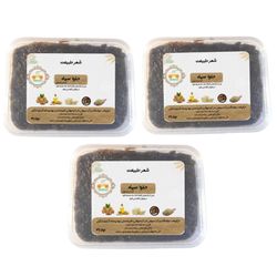 حلوا سیاه اردبیل انرژی بخش و مغذی شهر طبیعت 500 گرم مجموعه 3 عددی