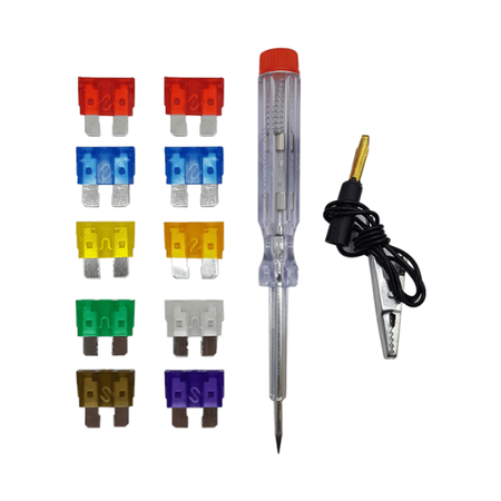 تستر فیوز خودرو مدل CAMCO با 10 عدد فیوز