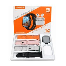 ساعت هوشمند اپل واچ KW95 Ultra 3 با 7 بند و ایرپاد