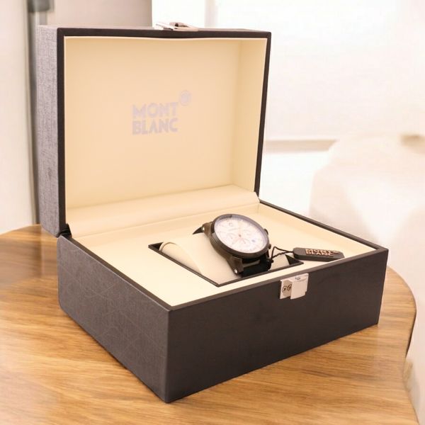 ساعت مچی عقربه‌ای مردانه کوارتز مون بلان مدل 9168 سری 1206