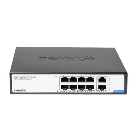 سوییچ 10 پورت نتربیت مدل NGS-F1010P-C (گارانتی 36 ماهه آونگ)