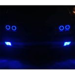 حلقه نئون مدل آبی مناسب برای سمند مجموعه چهار عددی