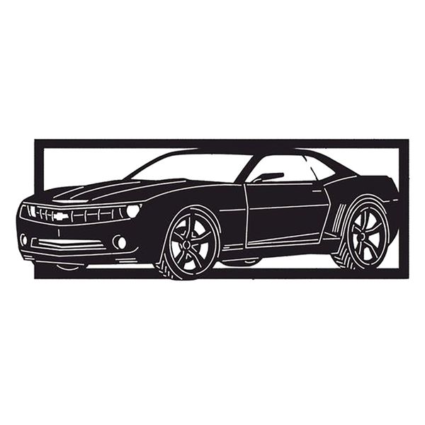 استیکر مدل چوبی طرح ماشین