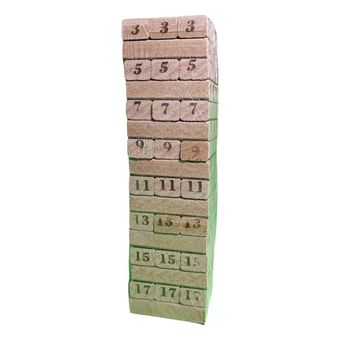 بازی فکری برج هیجان مدل ابزار خوردهmdf