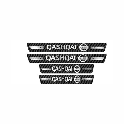 برچسب پارکابی خودرو ایلیدن طرح کربن مدل B0065 مناسب برای نیسان قشقایی بسته 4 عددی