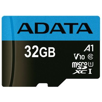 کارت حافظه microSDXC ای دیتا مدل Premier کلاس 10 استاندارد UHS-I سرعت 80MBps ظرفیت 32 گیگابایت