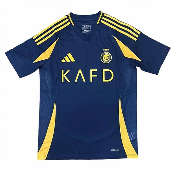 ست تی شرت و شلوارک ورزشی مردانه مدل النصر عربستان Away 2025